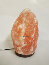 natural Himalayan crystal lamp